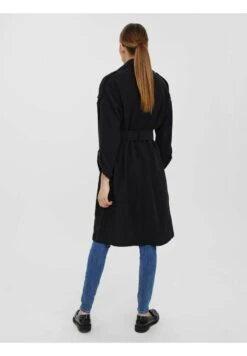 Vero Moda Trenchcoat - Black -Vero Moda 398f0a40fefe43a3b2bae6e42dcb982b