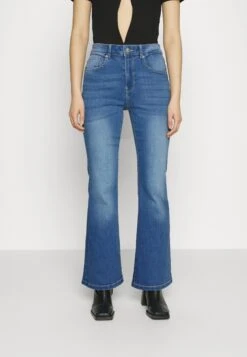 Vero Moda Petite Vmselina Skinny Flared- Jeans Skinny Fit - Med Blue Denim