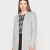 Vero Moda VmverinaLong - Blazer - Light Grey Melange