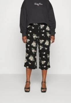 Vero Moda Curve Vmeasy Culotte Pants - Broek - Black/Sandy