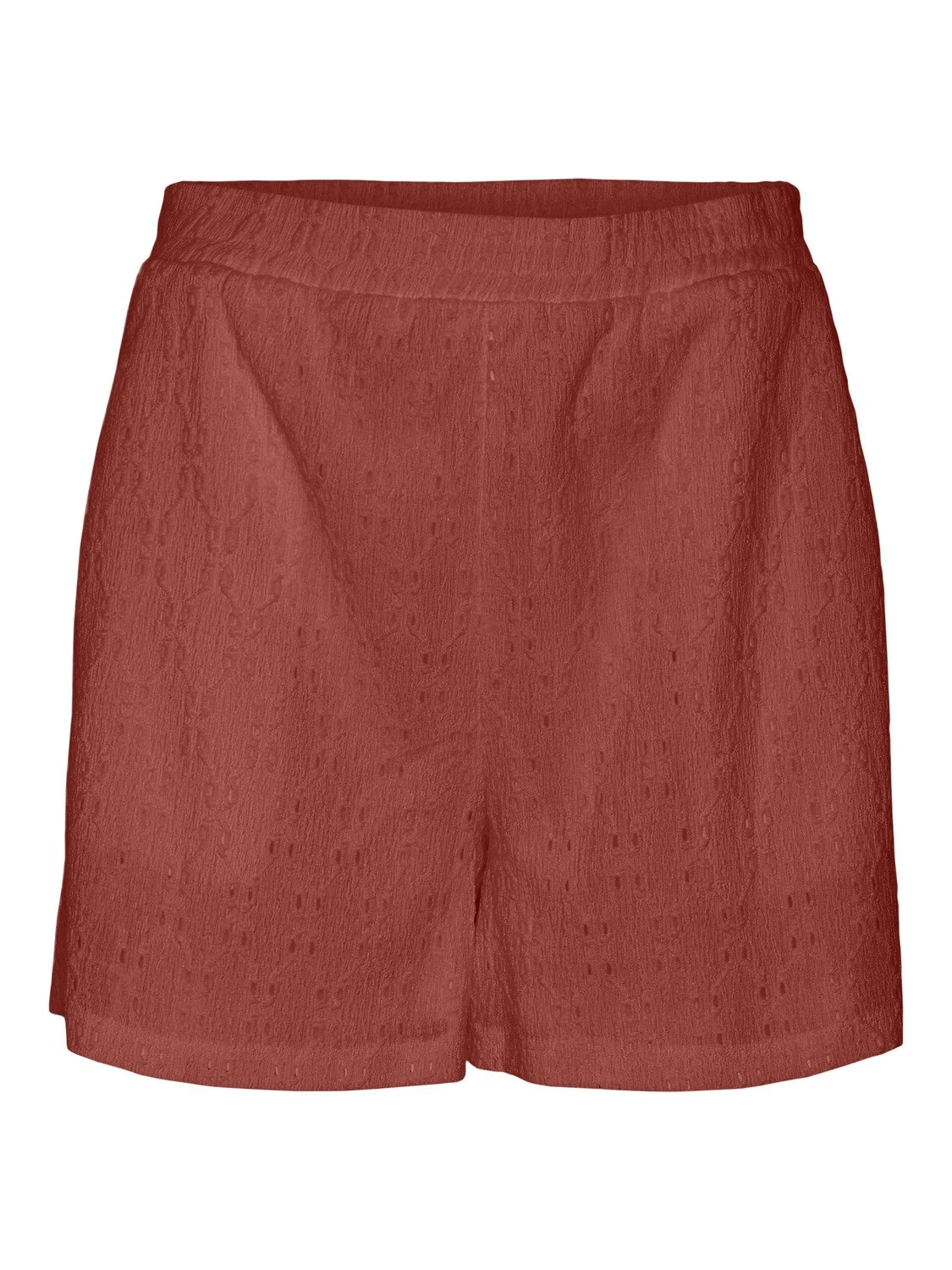 Vero Moda Vmulrikke Broderie Anglais - Shorts - Barn Red 1 Vero Moda Vmulrikke Broderie Anglais - Shorts - Barn Red