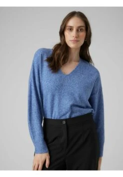 Vero Moda Vmdoffy Ls V-Neck Ga Boo - Trui - Beaucoup Blue -Vero Moda 41514ba2b4d7463d8368d86fd9305ca7