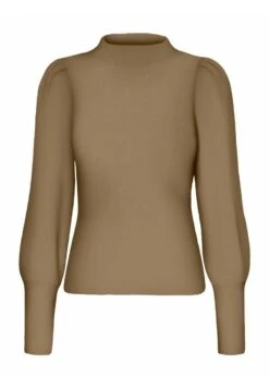 Vero Moda High Neck - Trui - Tigers Eye