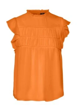 Vero Moda Vmsara Boho- Blouse - Sun Orange