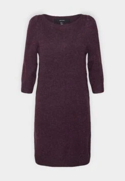 Vero Moda Vmdoffy Boatneck Dress - Gebreide Jurk - Winetasting/Melange 8 Vero Moda Vmdoffy Boatneck Dress - Gebreide Jurk - Winetasting/Melange -Vero Moda 4765cfc0322e423e8efb27571dbf3b3d