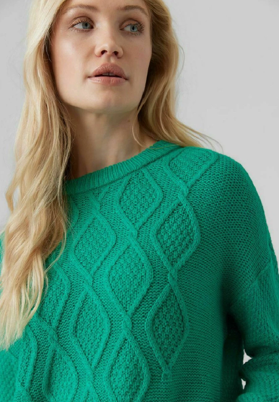 Vero Moda Vmmalva Ls O-Neck - Trui - Pepper Green 4 Vero Moda Vmmalva Ls O-Neck - Trui - Pepper Green - Afbeelding 4