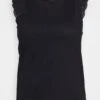 Vero Moda Curve Vmhollyn Noos Curve - T-Shirt Basic - Black