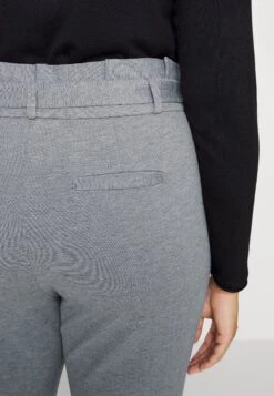 Vero Moda Curve Broek - Medium Grey Melange -Vero Moda 4b767269a990461585ce3286d56b7c20