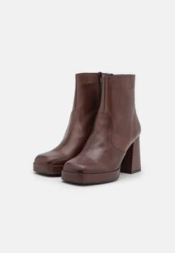 Vero Moda Vmninna- Enkellaarsjes Met Plateauzool - Cocoa Brown -Vero Moda 4c30e27b08af4513b4432132850cfd05