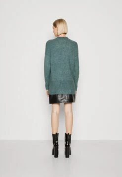 Vero Moda Vmlefile Oversize Boxy - Trui - Dark Forest Melange -Vero Moda 4cabf757d3a34fb8b5b72837e4d6c658