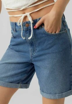 Vero Moda Jeansshort - Medium Blue Denim 8 Vero Moda Jeansshort - Medium Blue Denim -Vero Moda 4d7ae90d3ecb4ebeb2b032b6ead4ca83