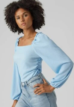 Vero Moda Blouse - Airy Blue -Vero Moda 4ed6e3670cd244a09dede5be06a99271