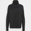Vero Moda Vmdoffy Cowlneck - Trui - Black/Melange