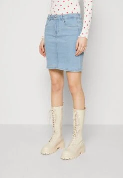 Vero Moda Vmluna Skirt - Jeansrok - Light Blue Denim