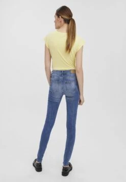 Vero Moda Vmseven - Jeans Skinny Fit - Light-Blue Denim -Vero Moda 53c6d2cfd41047c68aa932be9cbd68dc