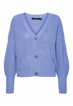 Vero Moda Vmlea Ls V Neck Cuff Noos - Vest - Jacaranda -Vero Moda 5428f2f775014ca4bec2d45689c74f6f