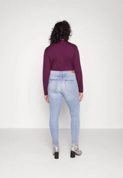 Vero Moda Curve Vmphia Skinny- Jeans Skinny Fit - Light Blue Denim -Vero Moda 544db5f70cd842988f1d6b003ec19615