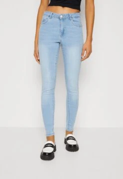 Vero Moda Tall Vmalia Shape - Jeans Skinny Fit - Light Blue Denim