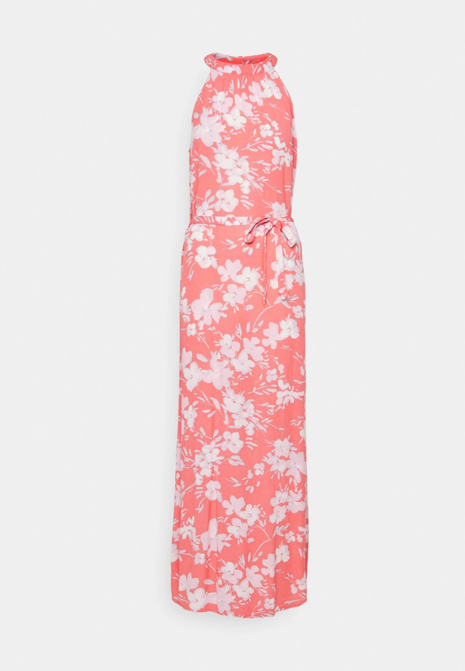 Vero Moda Vmjenny Halter Dress - Maxi-Jurk - Giorgia Peach/Mille 4 Vero Moda Vmjenny Halter Dress - Maxi-Jurk - Giorgia Peach/Mille - Afbeelding 4