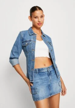 Vero Moda Vmlara Belt Jacket - Spijkerjas - Medium Blue Denim -Vero Moda 58f547152e9745399e4ffabdf5b43607