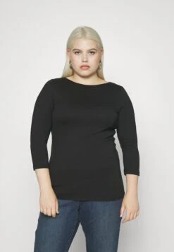 Vero Moda Curve Vmpanda- Longsleeve - Black