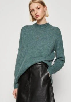 Vero Moda Vmlefile Oversize Boxy - Trui - Dark Forest Melange -Vero Moda 5b7b1dbc90ad4482938a28205be58f61