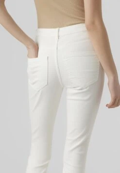 Vero Moda Vmluna Sophia- Jeans Skinny Fit - Cloud Dancer -Vero Moda 5dcc45832f9b4da4b403472bb680cc31