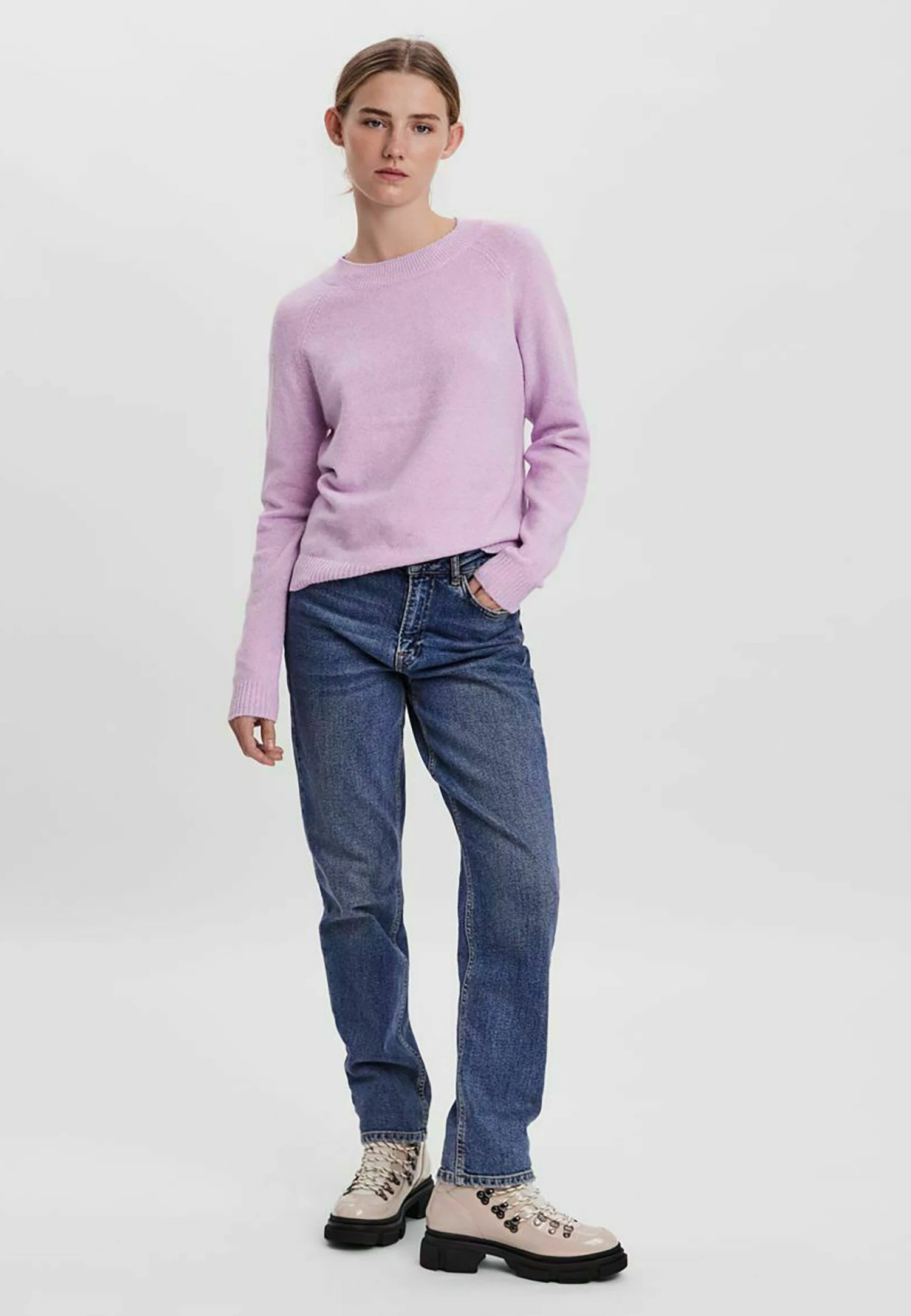 Vero Moda Vmdoffy O Neck Noos - Trui - Lavendula 2 Vero Moda Vmdoffy O Neck Noos - Trui - Lavendula - Afbeelding 2