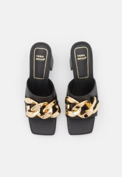 Vero Moda Vmcarrie - Muiltjes Met Hak - Black -Vero Moda 63902d5289094ac9a80bf31ed6892aff