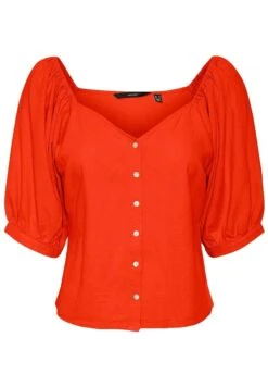 Vero Moda Vmjesmilo - Blouse - Spicy Orange -Vero Moda 6725ed0e54c04168a3811b2e6c44d524