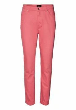 Vero Moda High Waist Wmbrenda - Straight Leg Jeans - Hot Pink -Vero Moda 6beb20d9c4a34f9986625ed88b037425
