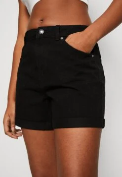 Vero Moda Vmzuri Hr Mix Noos - Jeansshort - Black -Vero Moda 6cd8b43e864c48a9a95401c3390786b2