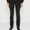 Vero Moda Vmdaf Straight- Straight Leg Jeans - Black Denim