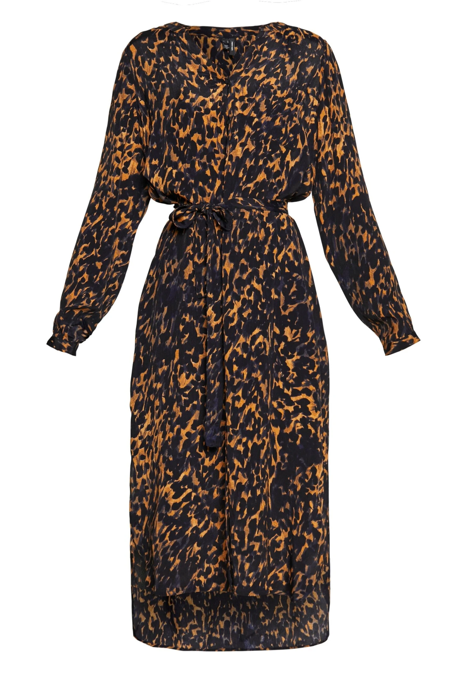 Vero Moda Vmgillea Shirt Dress Vip - Jurk - Tobacco Brown 5 Vero Moda Vmgillea Shirt Dress Vip - Jurk - Tobacco Brown - Afbeelding 5