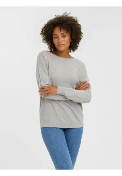 Vero Moda Sweater - Light Grey Melange