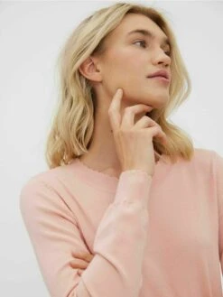 Vero Moda Langarm - Trui - Misty Rose -Vero Moda 78e33b716f7d4909bd75fb4cc60c9df7