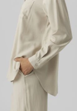 Vero Moda Wvn Ga Noos - Overhemdblouse - Silver Lining -Vero Moda 7ae470c4ce534faa9ab8903cc75e6ede