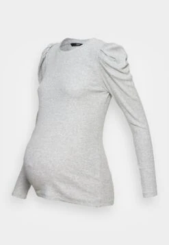 Vmmnatasha Puff - Longsleeve - Light Grey