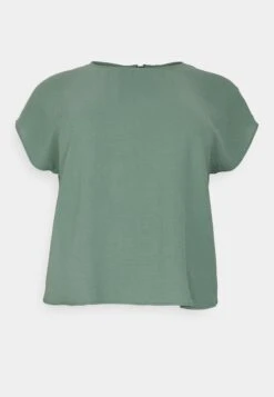 Vero Moda Curve Vmcinge Zip Cur - Blouse - Dark Forest -Vero Moda 83062c3bd2bc4634a4780d5d276f846e