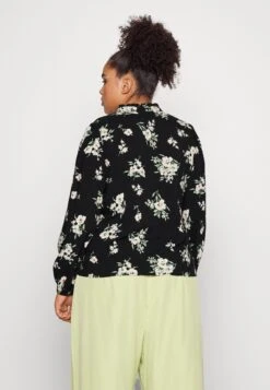 Vero Moda Curve Vmeasy Volume - Blouse - Black/Sandy -Vero Moda 83248606482f4df3b531916be0c03663