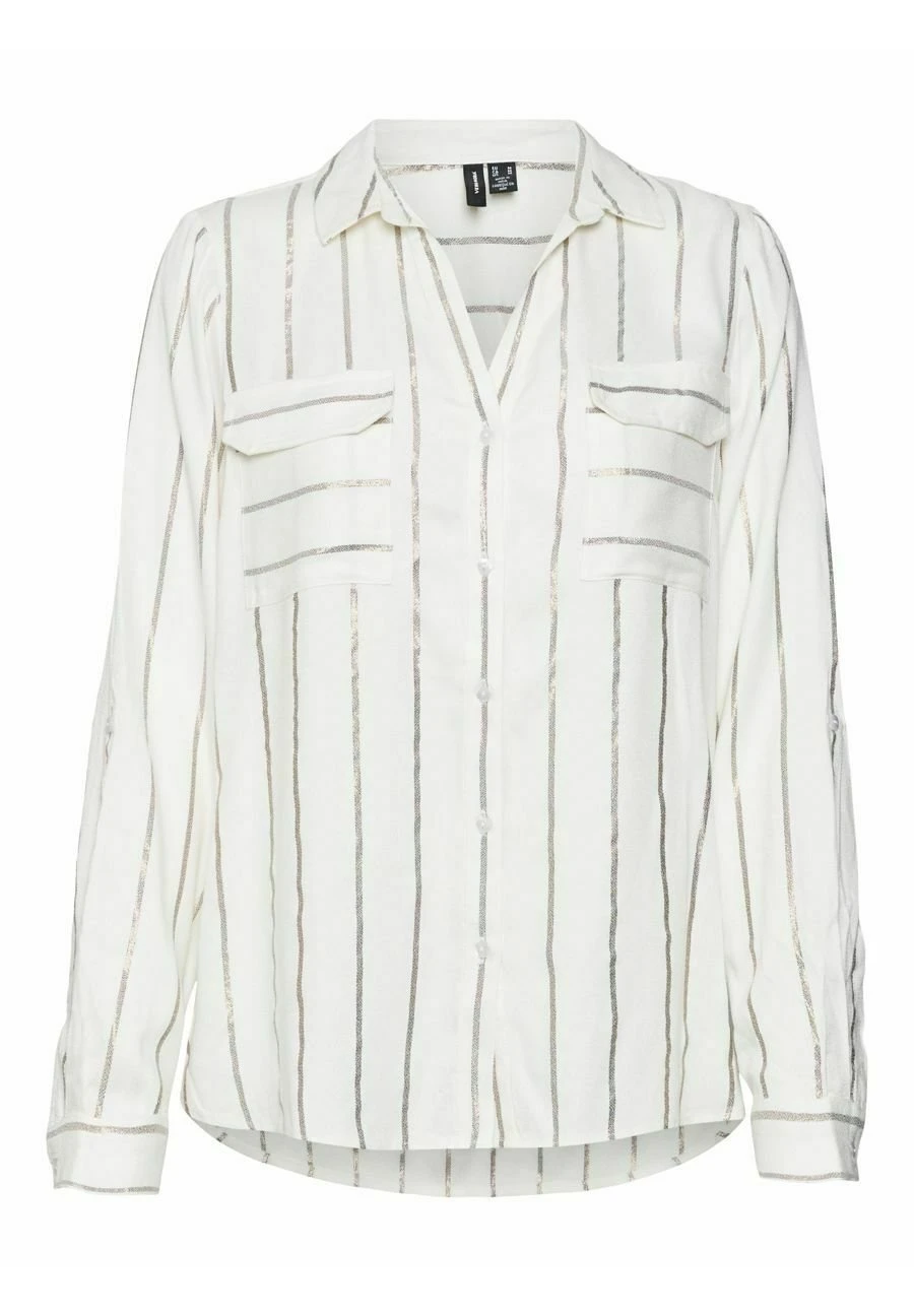Vero Moda Overhemdblouse - Cloud Dancer 5 Vero Moda Overhemdblouse - Cloud Dancer - Afbeelding 5