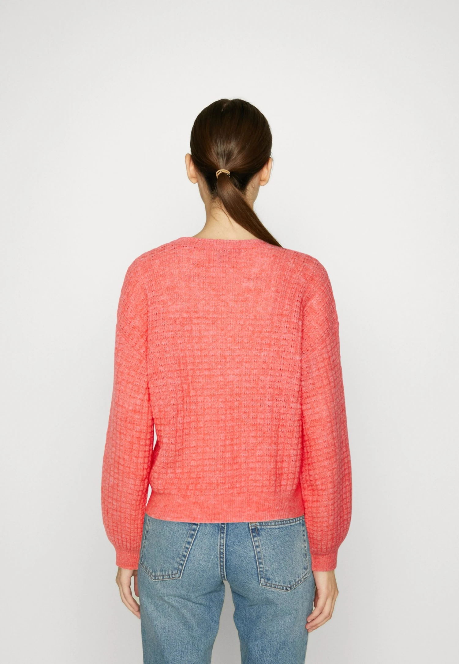 Vero Moda Vmelisa Ls O-Neck Ga Ep - Trui - Georgia Peach Melange 3 Vero Moda Vmelisa Ls O-Neck Ga Ep - Trui - Georgia Peach Melange - Afbeelding 3