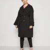 Vero Moda Curve Vmpernillemie Long - Trenchcoat - Black