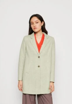 Vero Moda Vmverodonacallie Coat- Halflange Jas - Reseda/Melange