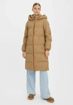 Vero Moda Vmnoe Long Coated Boos - Winterjas - Tigers Eye