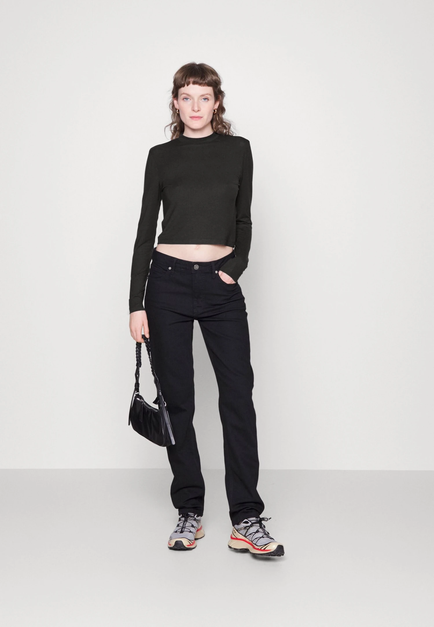 VmcilleCropped- Longsleeve - Black 2 VmcilleCropped- Longsleeve - Black - Afbeelding 2