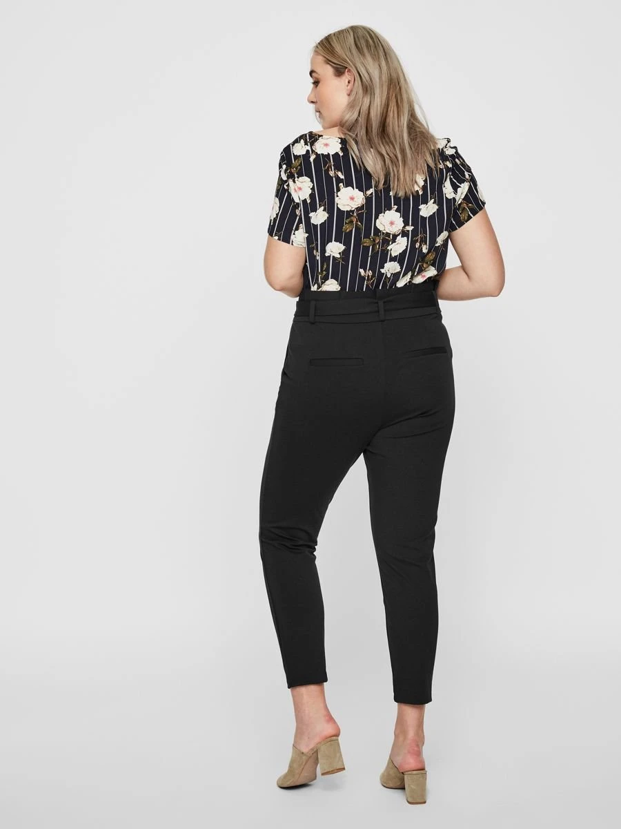 Vero Moda Curve Broek - Black 5 Vero Moda Curve Broek - Black - Afbeelding 5