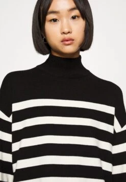 Vero Moda Petite Vmhappiness - Trui - Black/Birch 9 Vero Moda Petite Vmhappiness - Trui - Black/Birch -Vero Moda 8e181635385442d593905222ca958a49