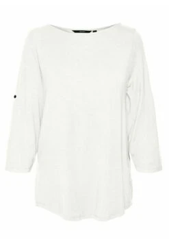 Vero Moda Curve Longsleeve - Snow White -Vero Moda 9015a556e53d4e809297f422c6f764a4