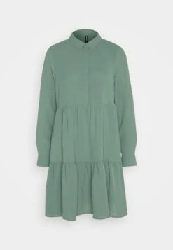 Vero Moda Vminge Knee Dress - Blousejurk - Dark Forest -Vero Moda 903dc264df6040808c27bdb0363dd034